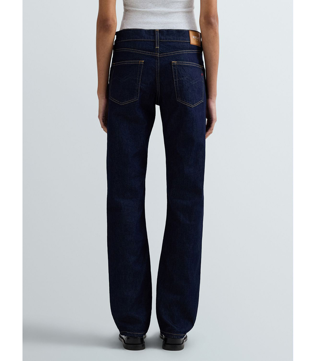 ストレートAKEME インディゴストレッチデニム 詳細画像 ダークブルー 3